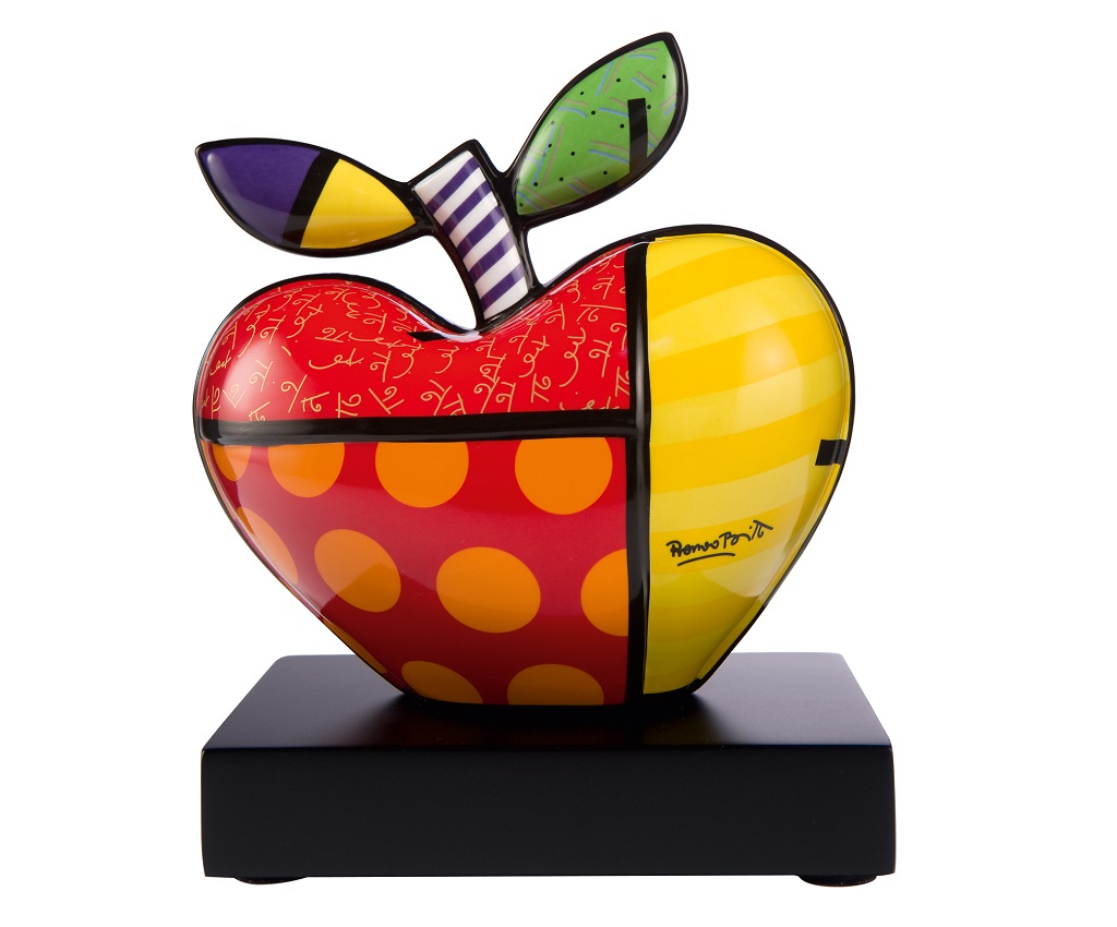 Big Apple - 瓷像 Pop Art Romero Britto